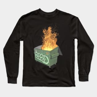 Dumpster Fire 2020 Variant Long Sleeve T-Shirt